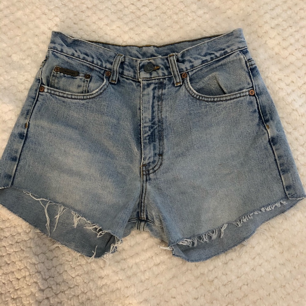 Calvin Klein vintage high waisted shorts